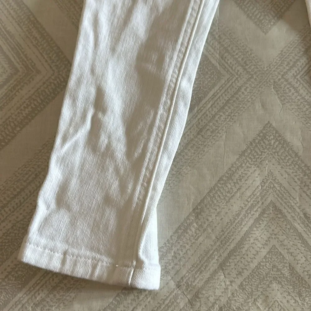 Ralph Lauren Boys Bowery Skinny White Jeans - Size 4/4T